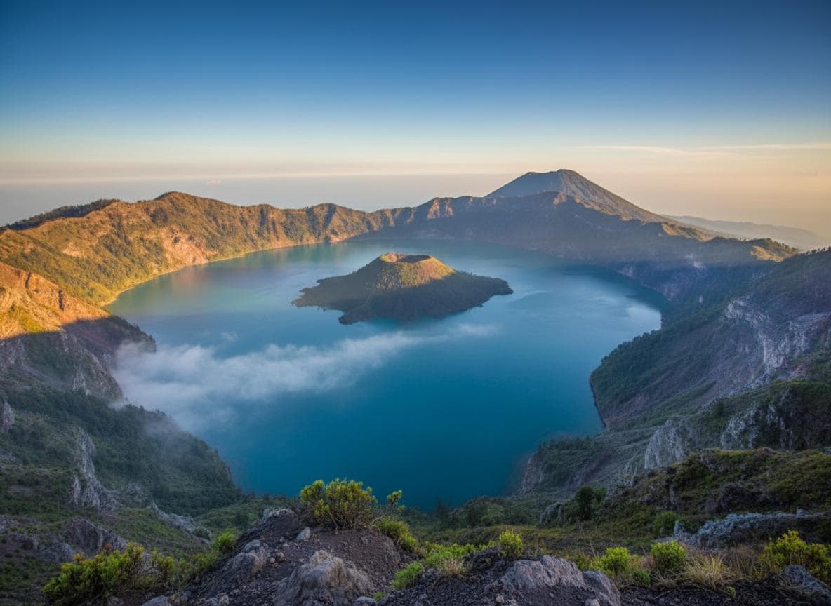 Foto jalur Gunung Rinjani via Sembalun